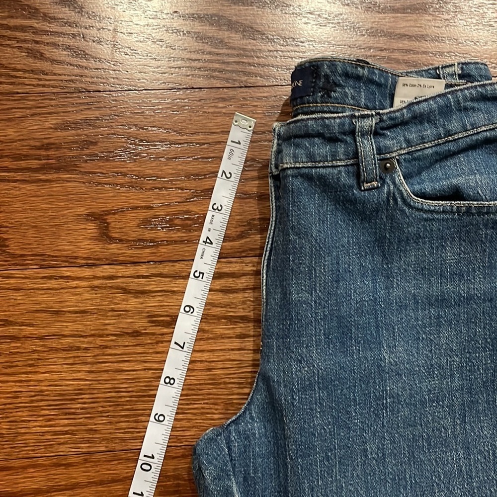 PIAZZA SEMPIONE  made in ITALY women’s boot cut Med wash denim jeans stretch 38 - Picture 8 of 14